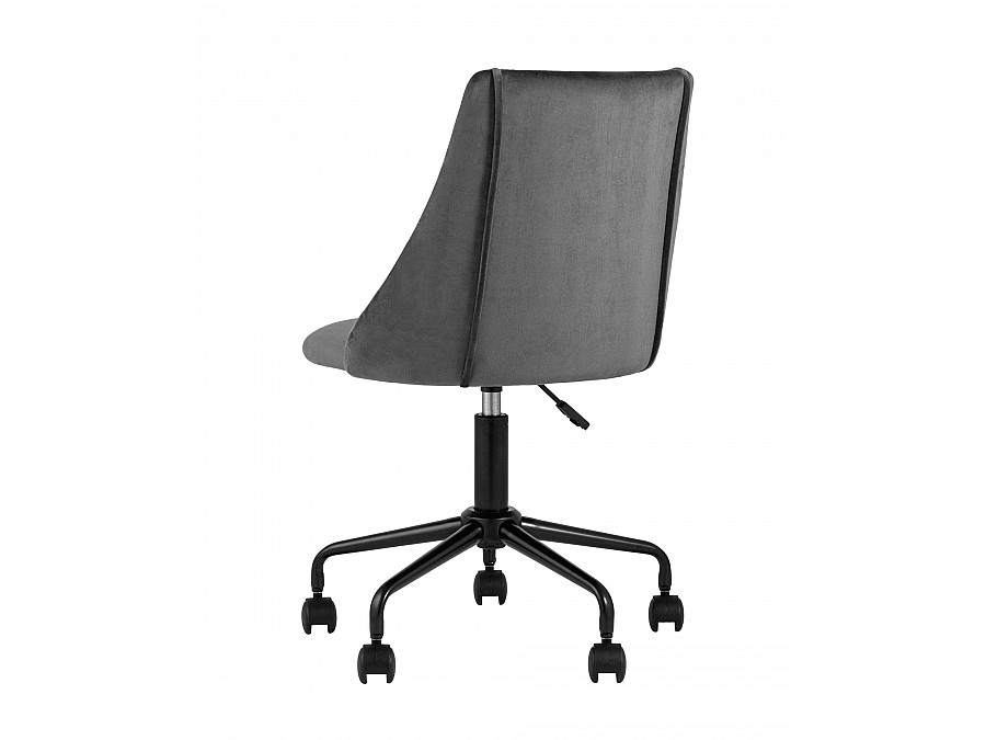 Кресло компьютерное Сиана велюр серый