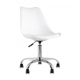 Стул офисный BLOK NEW пластиковый белый