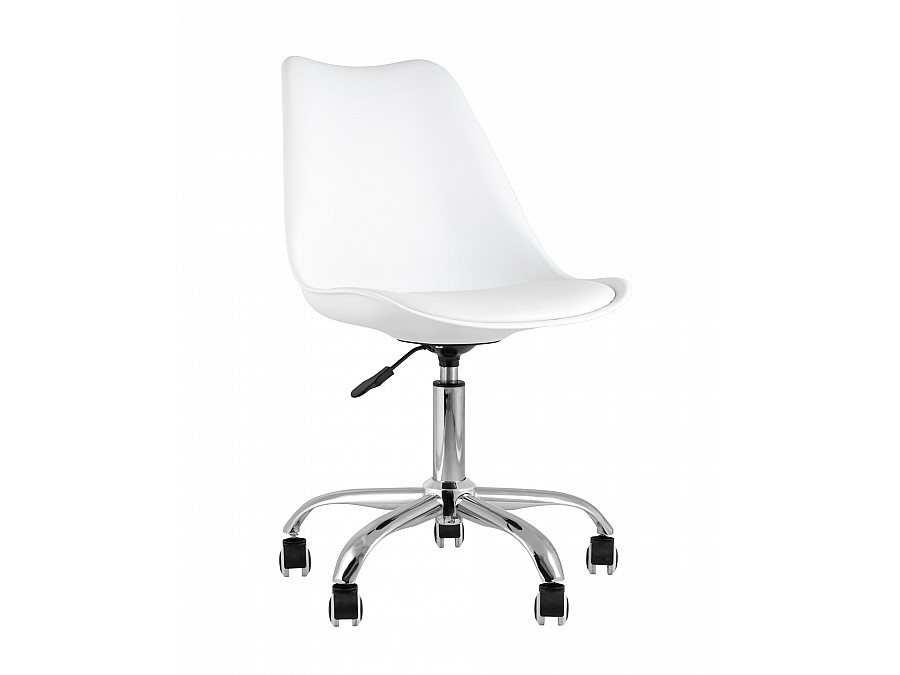 Стул офисный BLOK NEW пластиковый белый