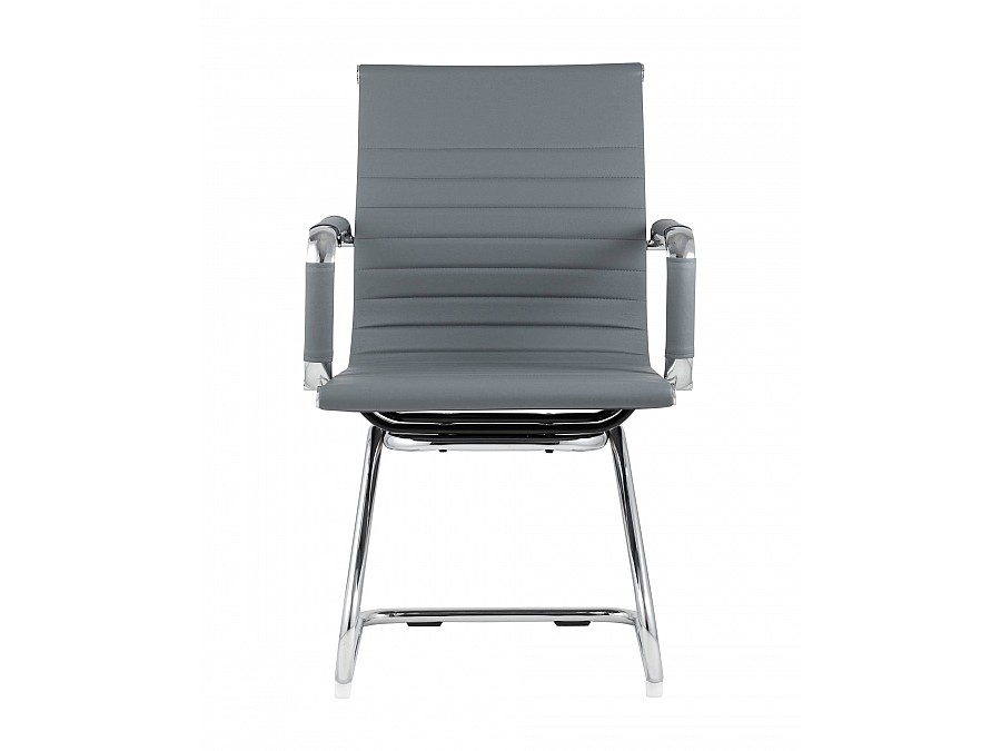 Кресло для посетителей TopChairs Visit серое