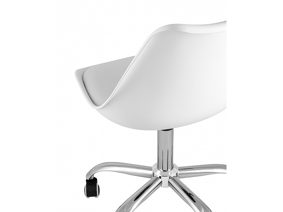 Стул офисный BLOK NEW пластиковый белый