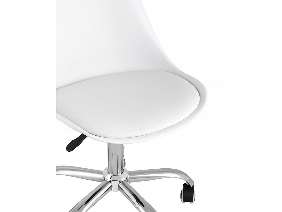 Стул офисный BLOK NEW пластиковый белый