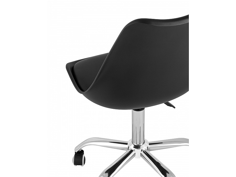 Стул офисный BLOK NEW пластиковый черный