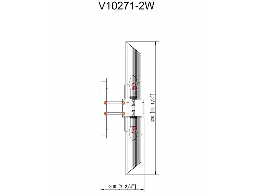 Бра Moderli V10271-2W Strict