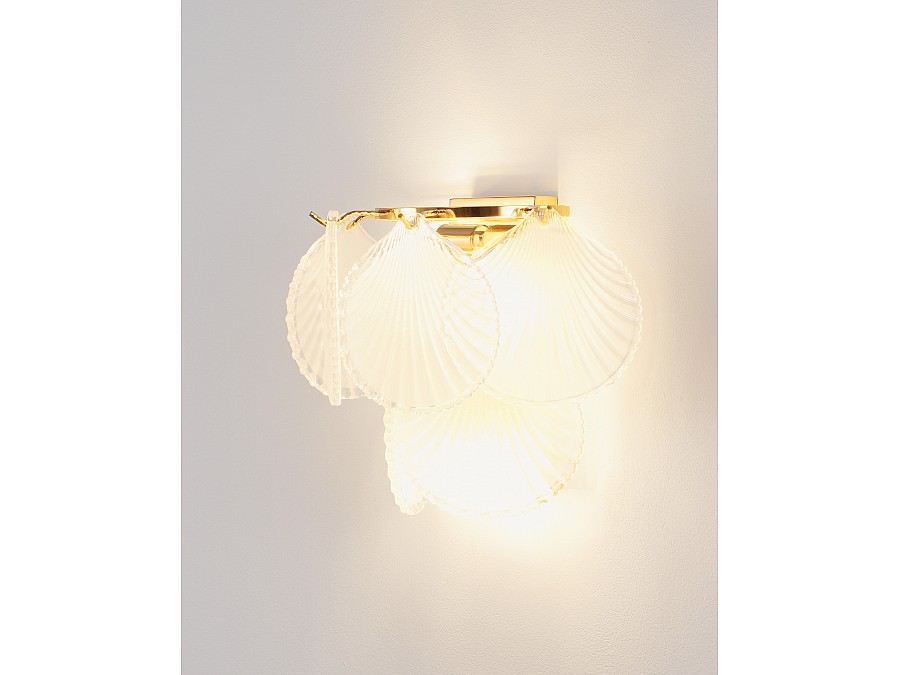 Хрустальный настенный светильник Moderli V2371-W Tears 1*E14*60W