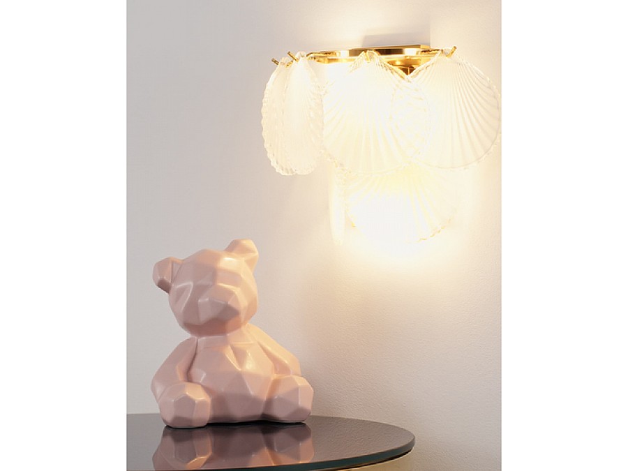 Хрустальный настенный светильник Moderli V2371-W Tears 1*E14*60W