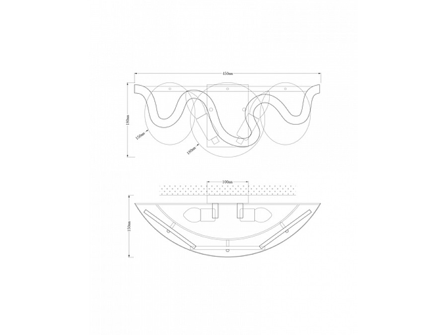 Бра Moderli V7073-2W Caribbean