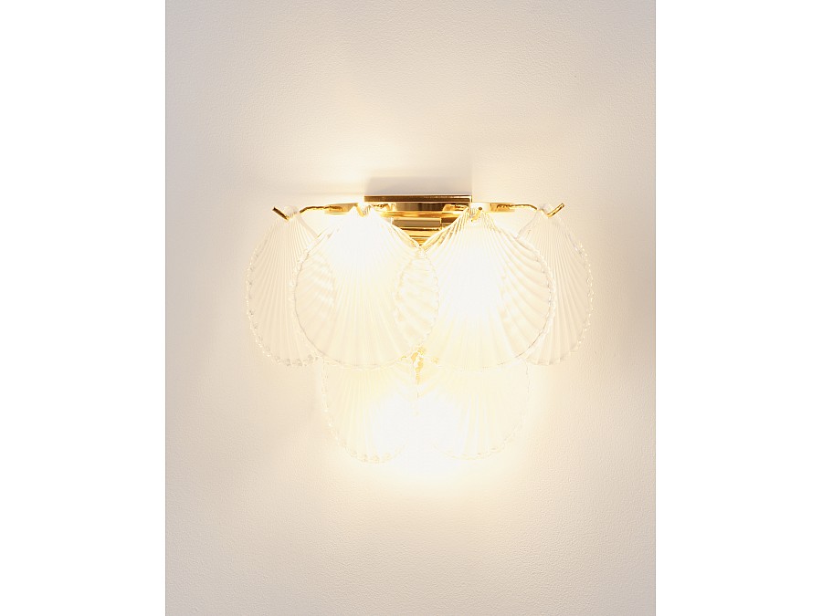 Хрустальный настенный светильник Moderli V2371-W Tears 1*E14*60W