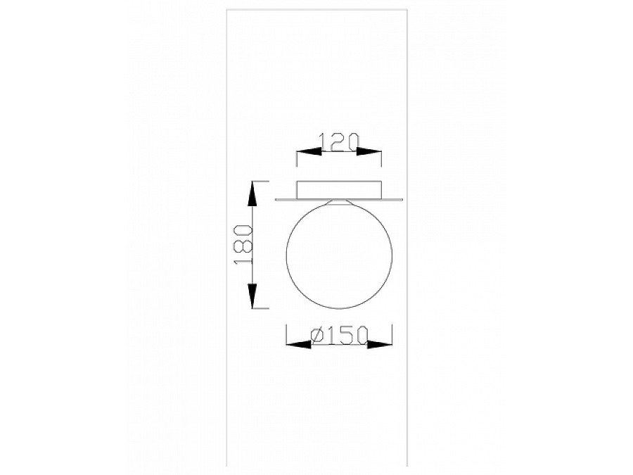 Настенно-потолочный светильник Moderli V2057-W Covey 1*G9*5W