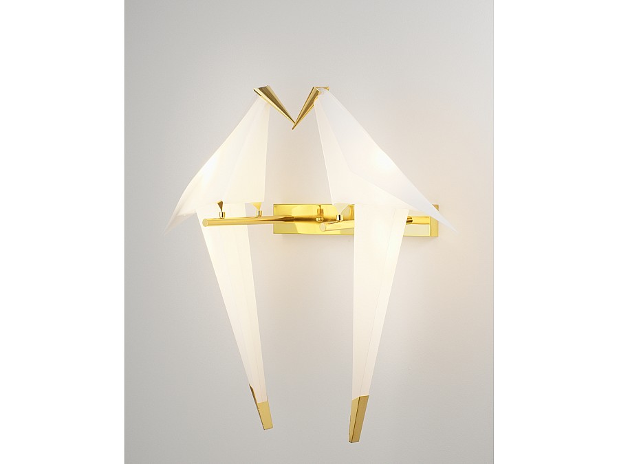 Бра светодиодное Moderli V3076-2WL origami Birds 2*LED*6W
