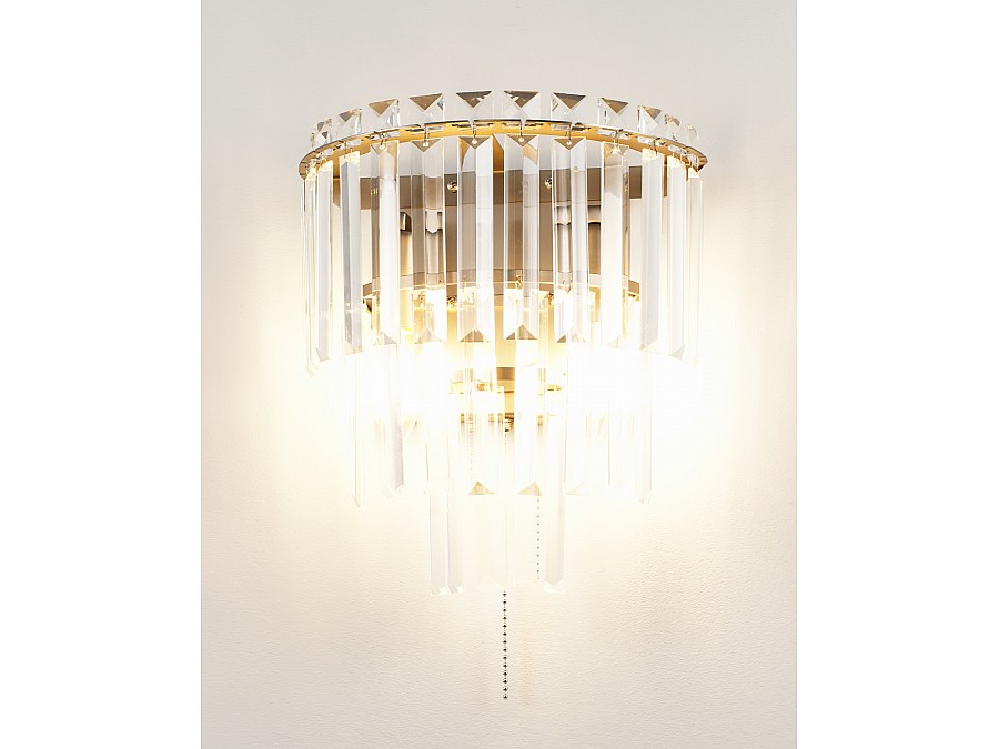 Бра Moderli V10739-2W Crystal