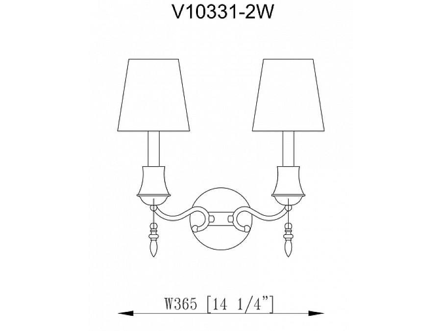 Бра Moderli V10331-2W Bingo