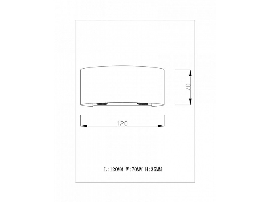 Светодиодный настенный светильник Moderli V1880-WL Sienne LED*4W