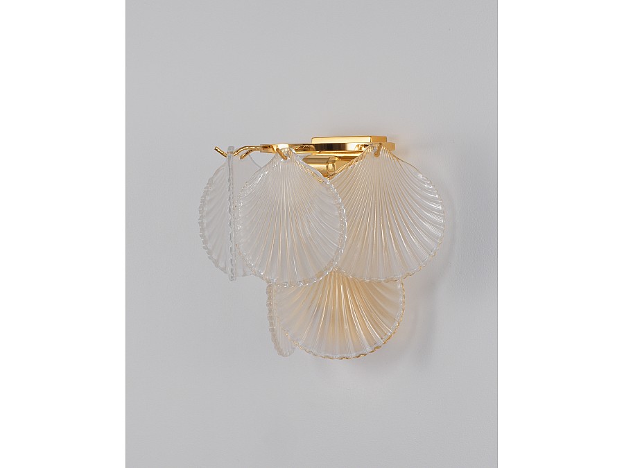 Хрустальный настенный светильник Moderli V2371-W Tears 1*E14*60W