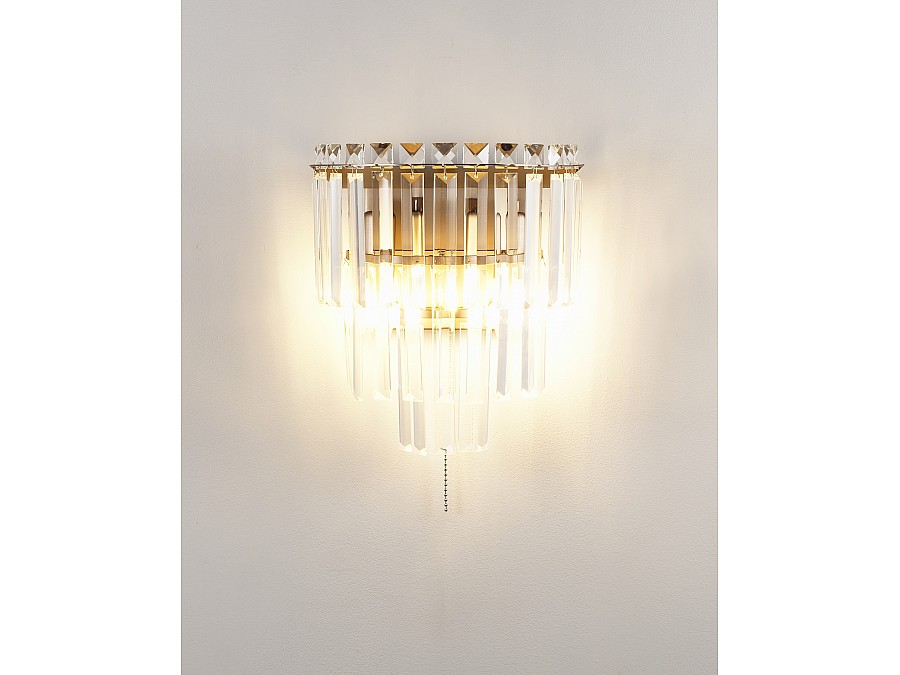 Бра Moderli V10739-2W Crystal