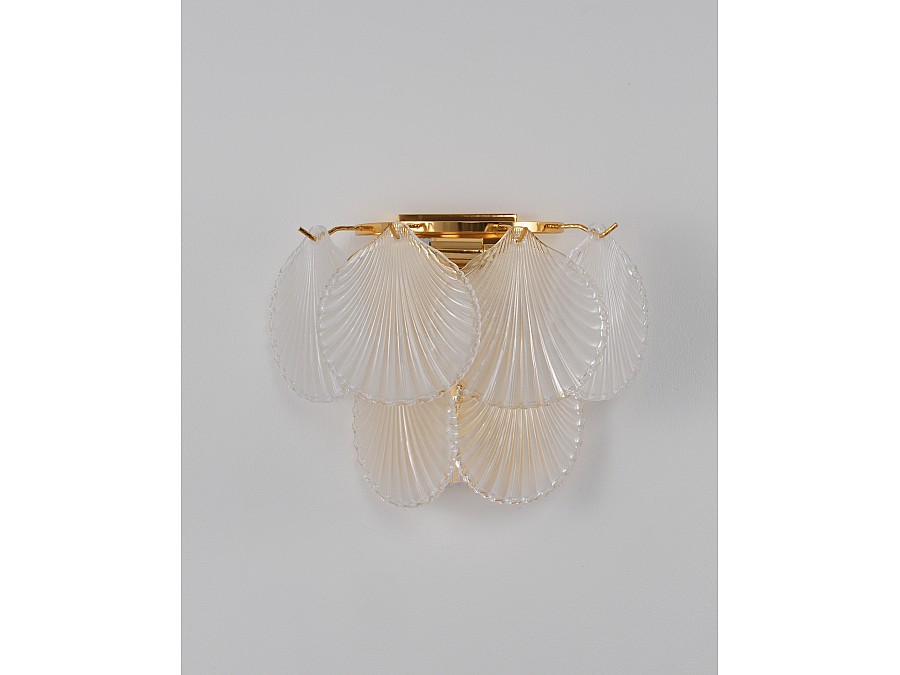 Хрустальный настенный светильник Moderli V2371-W Tears 1*E14*60W