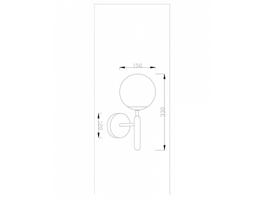 Бра Moderli V2053-W Covey 1*G9*5W