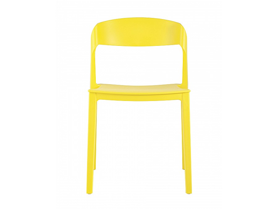 Стул Moris пластик желтый