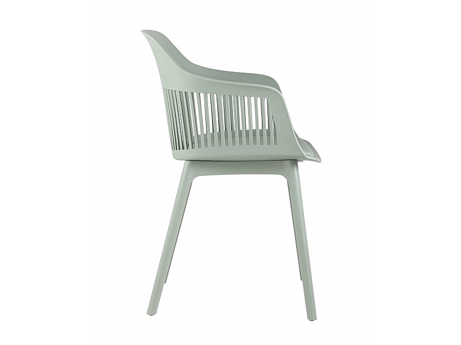 Стул Crocus с подушкой серо-зеленый