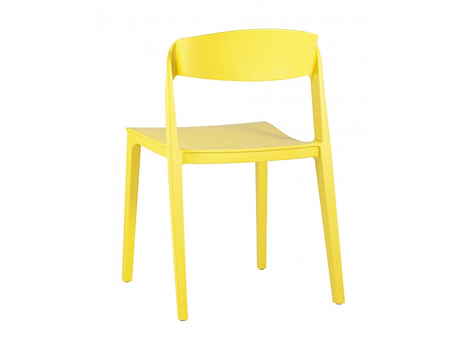 Стул Moris пластик желтый