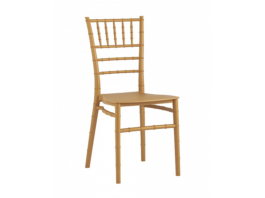 Стул Chiavari (Кьявари) пластик золотой