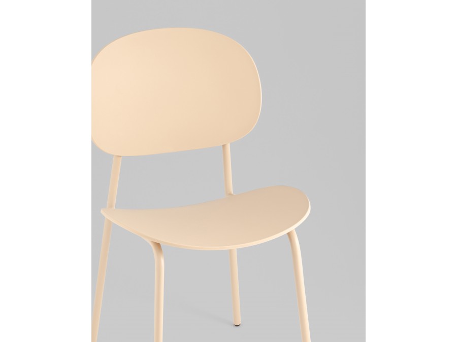 Стул Edie пластик желтый NP