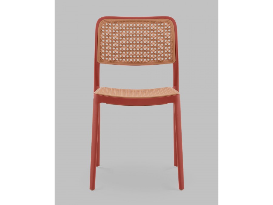 Стул Yona пластиковый красный