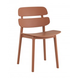 Стул Tony пластик коричневый NP