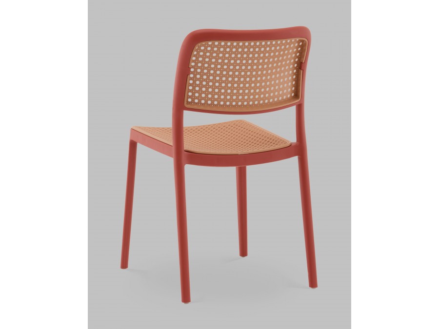 Стул Yona пластиковый красный