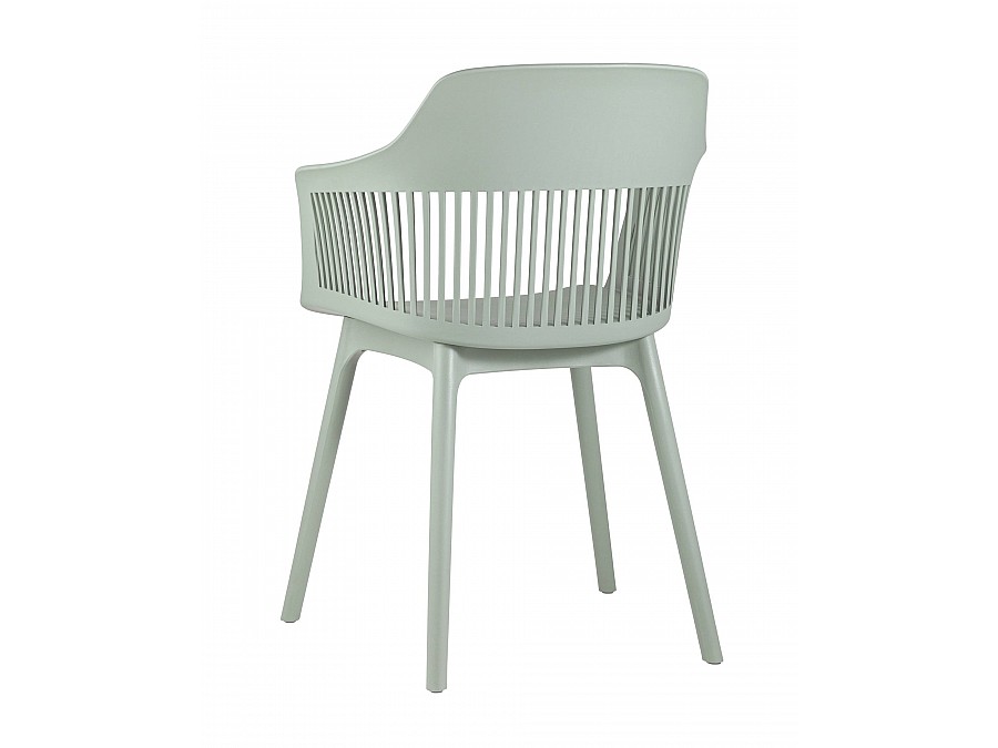 Стул Crocus с подушкой серо-зеленый