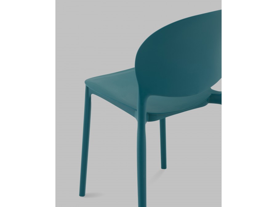 Стул Briny пластик темно-бирюзовый