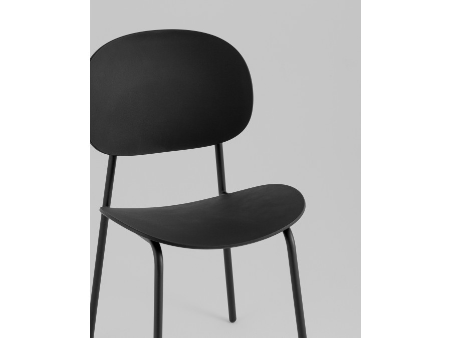Стул Edie пластик черный NP