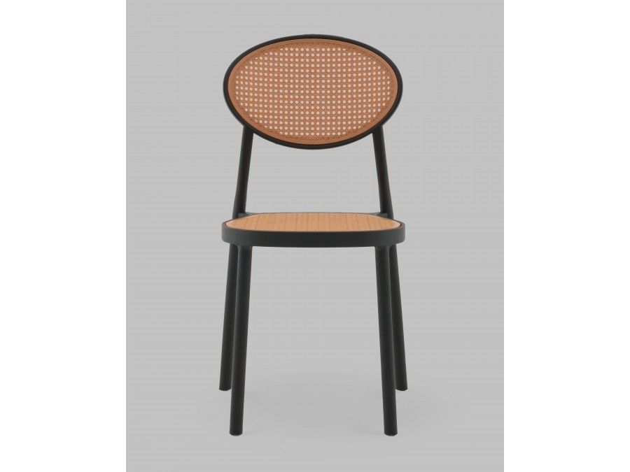 Стул Junie пластиковый чёрный