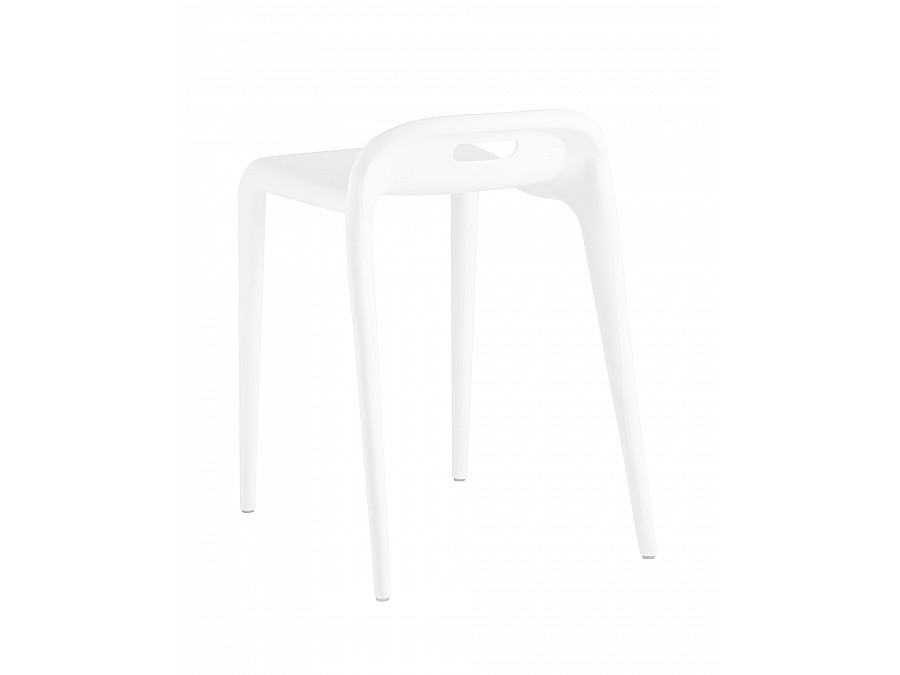 Табурет Sletten пластик белый