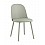 Стул Fog с подушкой пластик серо-зеленый