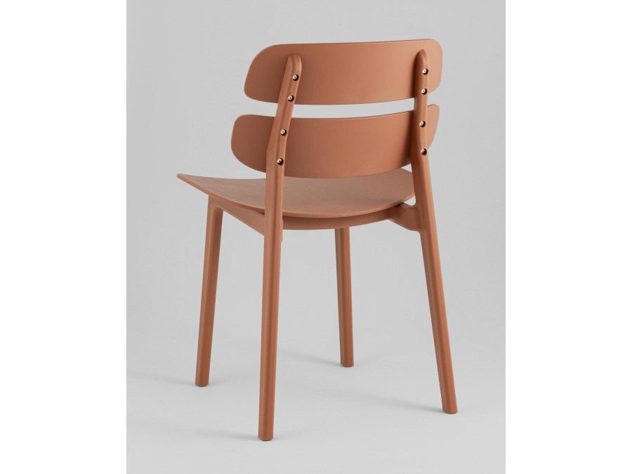 Стул Tony пластик коричневый NP