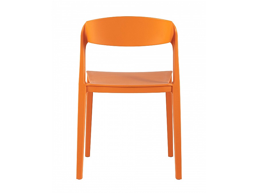 Стул Moris пластик оранжевый