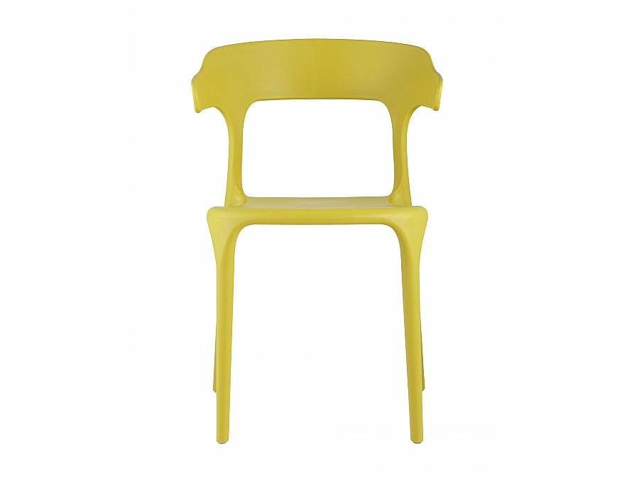 Стул Neo пластик горчичный