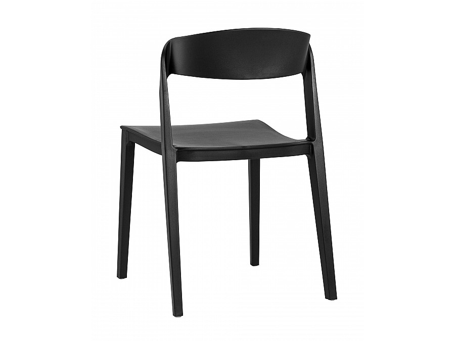 Стул Moris пластик черный