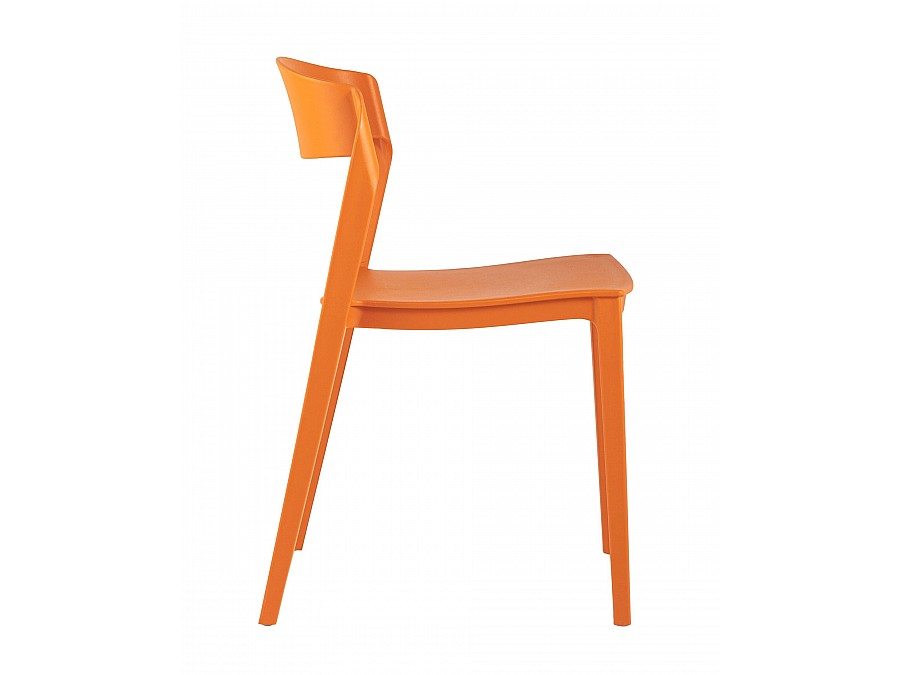 Стул Moris пластик оранжевый