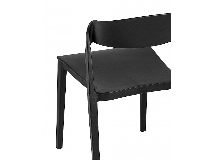 Стул Moris пластик черный