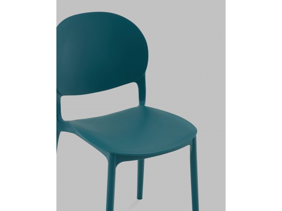 Стул Briny пластик темно-бирюзовый