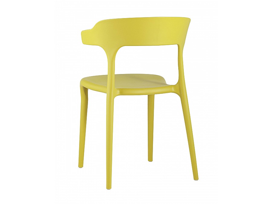Стул Neo пластик горчичный
