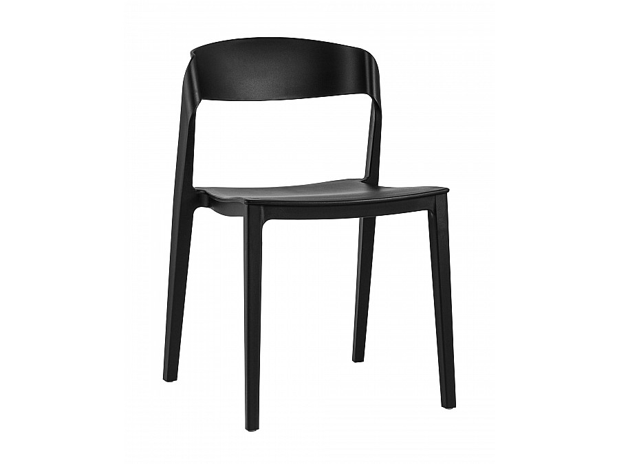 Стул Moris пластик черный