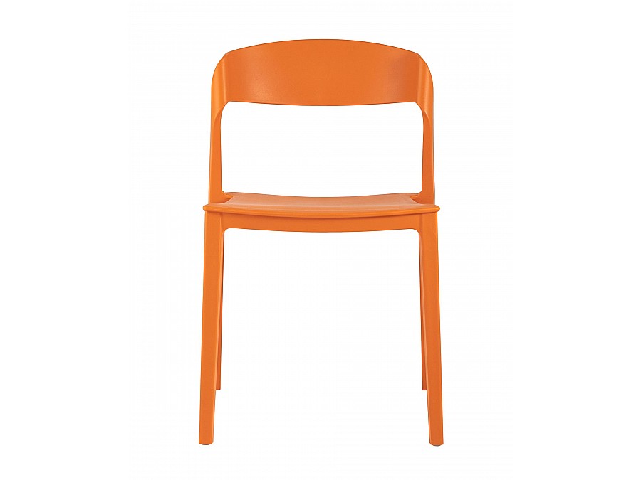 Стул Moris пластик оранжевый