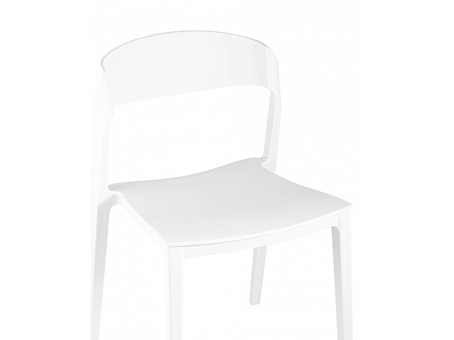 Стул Moris пластик белый