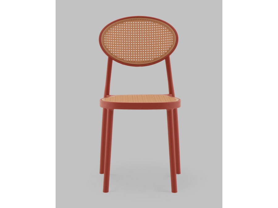 Стул Junie пластиковый красный