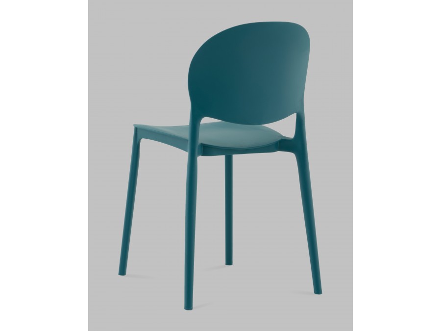 Стул Briny пластик темно-бирюзовый