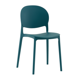 Стул Briny пластик темно-бирюзовый