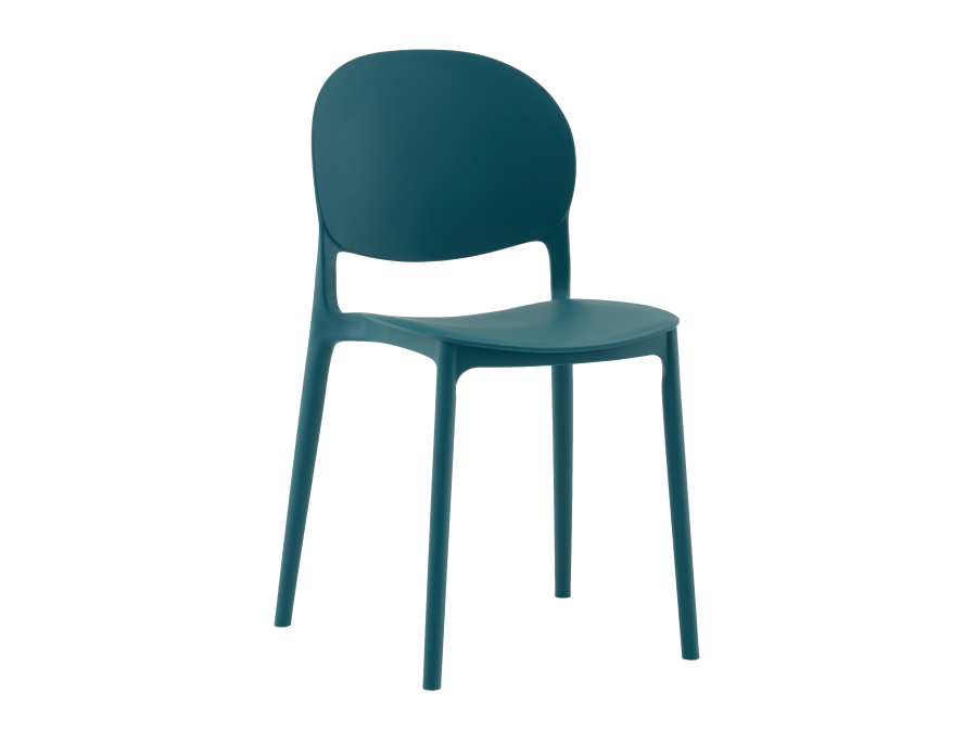 Стул Briny пластик темно-бирюзовый